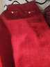 皮爾卡丹（pierre cardin）23年新款冬季套裝一整套新款小香風(fēng)套裝裙兩件套冬套裝女 紅色【常規款】 L 【建議105-115斤】 曬單實(shí)拍圖