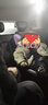 Bewell汽車用兒童安全座椅增高墊3-12歲寶寶車載簡易大童便攜式ISOIFX 馬卡龍粉+頭枕 曬單實拍圖