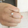 我愛(ài)鉆石網(wǎng) GIA裸鉆定制1克拉鉆戒求婚結(jié)婚鉑金鉆石戒指女無(wú)奶咖綠可篩選 定制定金 單拍無(wú)效 曬單實(shí)拍圖