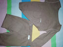 童泰兒童套裝秋冬德絨衣服保暖打底TS33J369-DS 棕色 73cm 曬單實(shí)拍圖