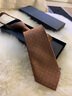 LSIAKT男士領(lǐng)帶棕色結婚復古領(lǐng)帶婚禮拉鏈式正裝商務(wù)新郎男士易拉得領(lǐng)帶 焦糖棕圓點(diǎn) 曬單實(shí)拍圖