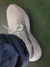 阿迪达斯（adidas）男鞋跑步鞋 春季新款透气缓震耐磨轻便低帮休闲鞋运动鞋 阿尔法/黑的-白色/主推款 40.5 实拍图