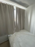 铭聚布艺（MINGJU） 窗帘 全遮光窗帘成品窗帘布 黑贝妮米挂钩式1.3米宽*1.8米高1片 实拍图