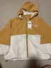 G.DUCKKIDS女童秋裝2025新款外套春秋款兒童衣服韓系童裝風(fēng)衣上衣女寶沖鋒衣 土黃色園標(biāo)風(fēng)衣 120 cm 曬單實(shí)拍圖