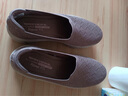 斯凱奇（Skechers）女鞋運動(dòng)鞋夏季新款時(shí)尚休閑鞋一腳蹬單鞋舒適百搭輕質(zhì)潮流 自然色/NAT 40 曬單實(shí)拍圖