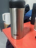 膳魔師（THERMOS）真空保溫杯304不銹鋼企業(yè)團購定制禮品激光刻字 JCG-400 不銹鋼色 曬單實(shí)拍圖