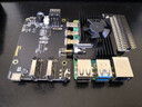 DESKPI DeskPi Lite 輕薄黑色塑料外殼適用于樹莓派4B 帶PWM調(diào)速風(fēng)扇 DeskPi Lite 曬單實(shí)拍圖
