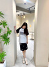 CAMILA KSENIA阿甘鞋女2025新款爆款夏季網(wǎng)面百搭鞋透氣女款平跟平底運動休閑鞋 綠色 38 曬單實拍圖
