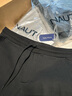 諾帝卡（NAUTICA）男裝秋冬棉滌磨毛加絨柔軟簡(jiǎn)約束腿休閑運動(dòng)衛褲男KE4408 黑色0TB S 曬單實(shí)拍圖