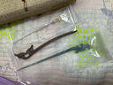 夢君宸翡翠發(fā)簪老坑藍(lán)水玉雕蘭花簪子加長女款古裝頭飾中秋節(jié)生日禮物 曬單實拍圖