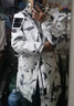皮爾卡丹（pierre cardin）羽絨服男新款冬季男士保暖抗寒外套中長款休閑連帽白鴨絨潮流男裝 2313黑色 XL 曬單實拍圖