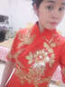 蘭卡·羅妮蘭卡羅妮新娘敬酒服旗袍2023新款紅色中國風(fēng)結婚小禮服女平時(shí)可穿 大紅色短款 S 曬單實(shí)拍圖