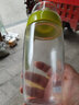 茶花玻璃油壺防漏醬油瓶醋瓶廚房用品A60001,A60002 530ML綠色1個(gè) 曬單實(shí)拍圖