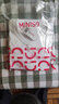 名創(chuàng  )優(yōu)品（MINISO）2025夏季純棉短袖T恤男特級潮流百搭休閑打底上衣男大碼簡(jiǎn)約體恤 【100%全棉 舒適親膚】白色(純色) 2XL 185 (體重160-180斤) 曬單實(shí)拍圖