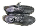 策樂（CELE）男鞋新品男士休閑皮鞋春季商務(wù)休閑鞋子男皮鞋軟底開車鞋 黑色（系帶打孔） 43 曬單實(shí)拍圖