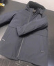 裳伊居中老年人鵝絨羽絨服男短款加厚可脫卸內(nèi)膽外套男士冬季爸爸裝送禮 黑色-鵝絨內(nèi)膽可脫卸 XL （125-140斤）穿 曬單實(shí)拍圖