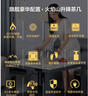 火焰山 電暖桌家用電烤爐取暖電暖爐烤火桌暖腳取暖桌電爐子家用取暖升降正方形桌子2025新款 火麒麟80白色+升降+隱形電磁爐+恒溫 +石墨烯 曬單實拍圖