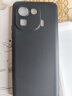 卡莱澳 小米11Pro手机壳 小米11Pro保护套 全包防摔磨砂软壳/保护壳 黑色 6.81英寸 实拍图