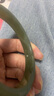 千載一玉和田玉手鐲 青白色玉鐲子女士淺青珠寶玉石玉器送媽媽送女友 60毫米QZC5373 曬單實拍圖