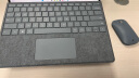 微软 Surface Pro 冰晶蓝特制版专业键盘盖 适用Pro 9/Pro 8 可搭配超薄触控笔2 Alcantara材质 磁性吸附接口 实拍图