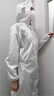 奧義馳防塵工作服男防靜電潔凈服女無(wú)塵服連體帶口袋工業(yè)粉塵巖棉防護服 白色無(wú)塵連體服【帶口袋】 M 曬單實(shí)拍圖