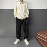 真維斯（Jeanswest）純棉polo衫長(zhǎng)袖男士2025春夏季新款翻領(lǐng)高級(jí)感寬松透氣潮牌男裝 2910杏色 XL 曬單實(shí)拍圖
