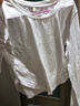 NOMe秋冬新款圓領(lǐng)修身長(cháng)袖t恤女顯身材收腰打底衫內搭 白色 XL  曬單實(shí)拍圖