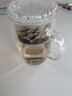 明尊（LIGHTKING）泡茶杯茶壺 耐熱玻璃花茶杯 飄逸杯茶水分離杯 帶內(nèi)膽個(gè)人水杯 S'002【400ml】 曬單實(shí)拍圖