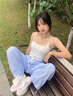 板鞋女新款ins復古帆布鞋子女學(xué)生港風(fēng)運動(dòng)滑板輕便休閑德訓女鞋 粉色 37 曬單實(shí)拍圖