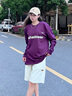 NASA BASE休閑短褲男夏季美式ins潮牌寬松運(yùn)動五分褲休閑青少年男生5分中褲 奶杏色 XL 120-145斤 曬單實(shí)拍圖