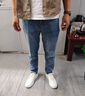吉普（JEEP）美國(guó)正品Jeep高端美式經(jīng)典直筒牛仔褲男士夏季薄款修身彈力長(zhǎng)褲子 藍(lán)色【商場(chǎng)同款】 33 【推薦體重150-160斤】 曬單實(shí)拍圖
