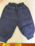 齊齊熊【仿牛仔羽絨褲】齊齊熊兒童羽絨褲男童冬季外穿女童寶寶保暖褲子 曬單實(shí)拍圖
