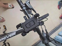 自行車(chē)手機騎行支架山地車(chē)專(zhuān)用導航支架公路單車(chē)可旋轉拍攝固定架 山地車(chē)手機支架【升級四爪款】黑色 曬單實(shí)拍圖