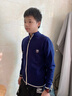Bejirog男童開(kāi)衫毛衣2025春裝兒童衣服男外套新款拉鏈毛線(xiàn)10歲針織衫外穿 藏青色(不加絨) 170 cm 曬單實(shí)拍圖
