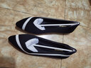 MALOVE MZ王妃鞋春季新款編織通勤工作鞋職業(yè)舒適尖頭平底單鞋女 黑白條（腳寬建議拍大一碼） 35 曬單實(shí)拍圖