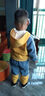 G.DUCKKIDS男寶寶加絨套裝春秋季小童衛(wèi)衣2023嬰兒童連帽外套男童冬裝兩件套 曬單實拍圖