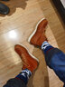 紅翼（Red Wing）輕奢馬丁靴男士時尚短靴休閑棕色春秋2025新款上班皮鞋商務875 淺棕色875-BROWN 43 曬單實拍圖