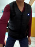 電加熱馬甲男石墨烯自動能發(fā)熱衣服智能溫控電暖馬夾電熱背心 黑色馬甲【不含充電寶】 XL [建議130-145斤] 曬單實拍圖
