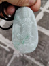 千載一玉七夕禮物【孤品】翡翠觀音吊墜 男士冰底玉觀音菩薩玉石玉墜掛件 款一 度母觀音QZA512z 曬單實拍圖