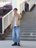 TOMMY HILFIGER【哈靈頓】25秋冬男裝商務(wù)休閑通勤立領(lǐng)輕棉服夾克外套 淺卡其色ABS L （推薦：150-165斤） 曬單實(shí)拍圖
