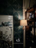 絡(luò)曼（LUOMAN）美式復(fù)古客廳落地?zé)艉?jiǎn)約書房立式燈遙控調(diào)光臥室床頭落地?zé)?EA2116咖棕色 腳踏開關(guān) 曬單實(shí)拍圖