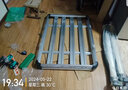 酷斯特三菱歐藍(lán)德/勁炫/奕歌/阿圖柯汽車車頂行李架suv通用旅行行李架 雙層1.4*1+鯊魚桿+鋁包角+雨網(wǎng)繩 曬單實(shí)拍圖