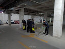 愛駕寶橡膠路錐塑料方錐交通反光路障雪糕桶圓錐筒防撞禁止停車樁警示柱 橡膠黃黑條紋無字12斤款 曬單實拍圖