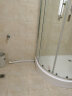 箭牌（arrow） 整体淋浴房干湿分离含底座弧形卫生间洗澡玻璃沐浴房 淋浴房隔断 800*1000mm现货带底座【2199】 实拍图