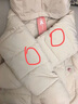 登森奧奧棉襖女短款2024秋冬季新款棉服女韓版寬松時(shí)尚棉衣面包服外套 米白色 M 建議80-100斤 曬單實(shí)拍圖