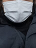 君霖 醫(yī)用外科口罩一次性成人掛耳式醫(yī)用防護三層隔離口罩甲流預防甲流口罩 【白色】醫(yī)用外科口罩 盒裝200片 曬單實拍圖
