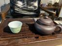 奈維斯?。∟AVSTIN）宜興紫砂壺純手工茶壺泡茶高工原礦底槽清壽桃潘壺老人生日禮物 壽桃潘壺 470cc 曬單實(shí)拍圖
