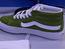 VANS范斯官方 Sk8-Mid中幫薄荷曼波綠青蘋(píng)果男鞋女鞋板鞋 綠色 38 曬單實(shí)拍圖