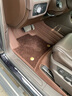 歐巴倫適用于大眾邁騰途銳途昂X輝昂帕薩特探岳途觀(guān)X汽車(chē)真皮全包圍腳墊 咖啡色牛皮+絲絨 大眾途銳 曬單實(shí)拍圖