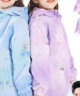 迪士尼女童冲锋衣儿童外套春季新款防风衣中大童摇粒绒洋气童装 摇粒绒款 蓝色 004 110cm 实拍图